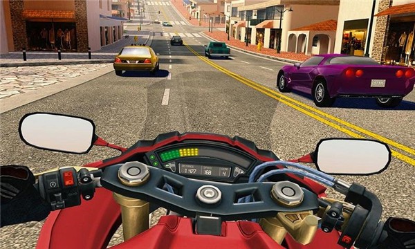 摩托骑士高速交通游戏