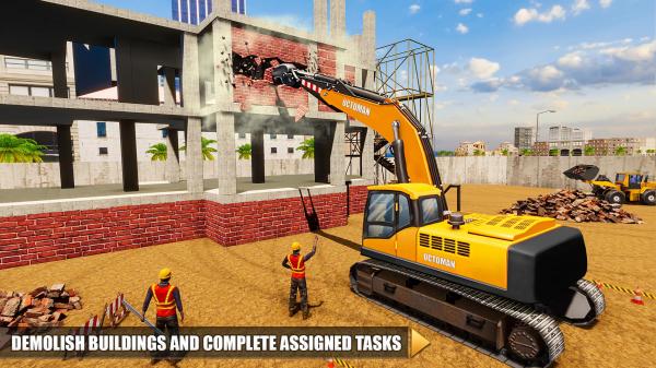 建筑车辆和卡车模拟器免费版 截图3