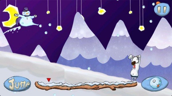 雪人跑酷游戏 截图2