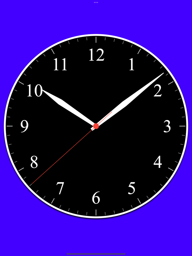 模拟时钟全屏时钟显示 截图3